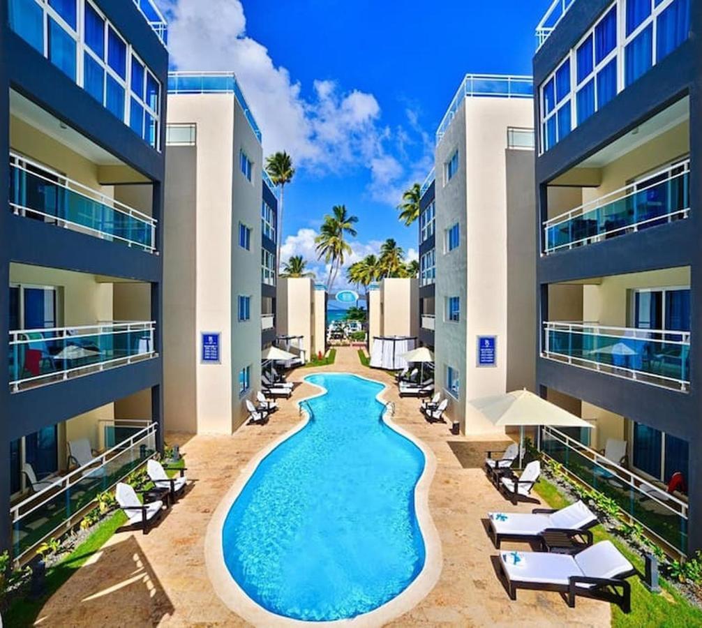 Chic Beachfront Apartment - Private Beach Access Пунта-Кана Екстер'єр фото
