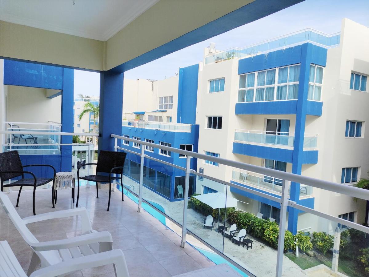 Chic Beachfront Apartment - Private Beach Access Пунта-Кана Екстер'єр фото